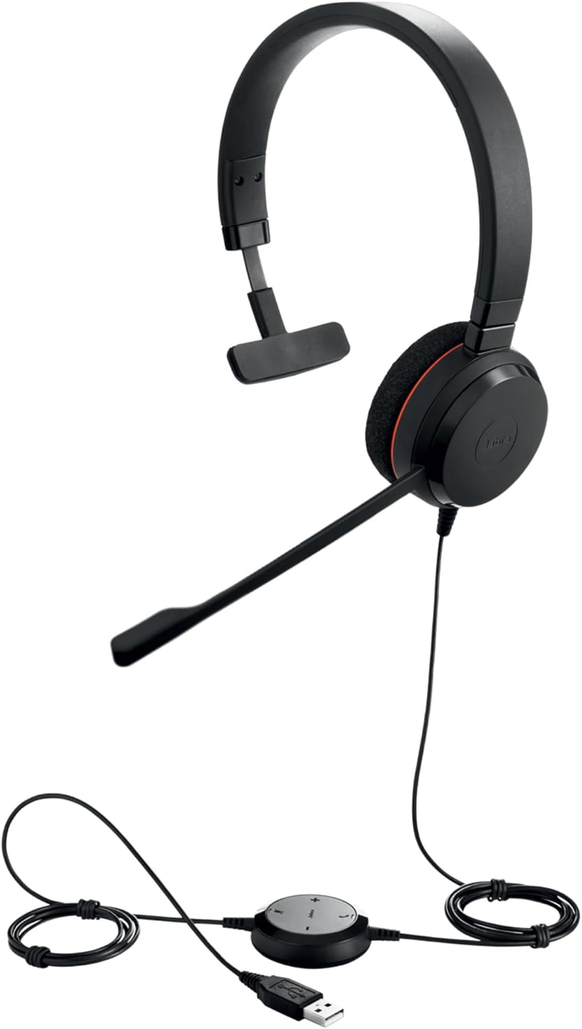 Jabra Evolve 20 UC Mono - Headset - On-Ear - kabelgebunden
