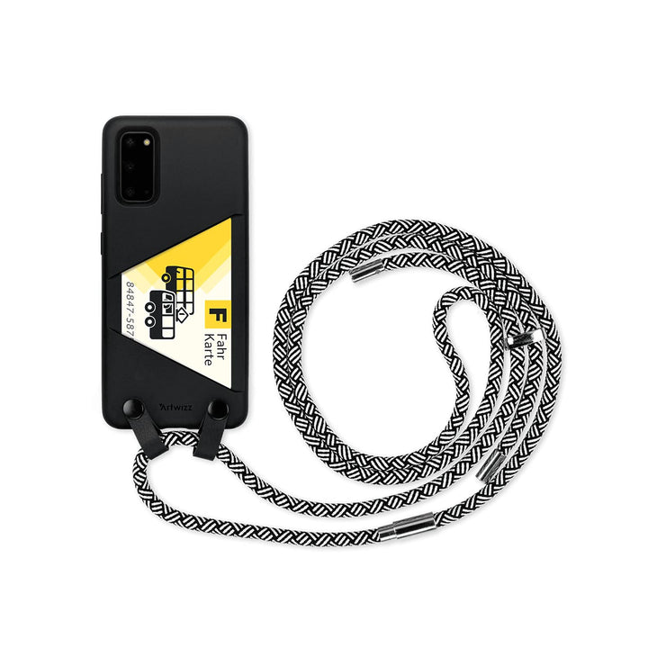 Artwizz HangOn Case Designed für [Galaxy S20] - Schutzhülle als Handykette zum Umhängen mit Band und