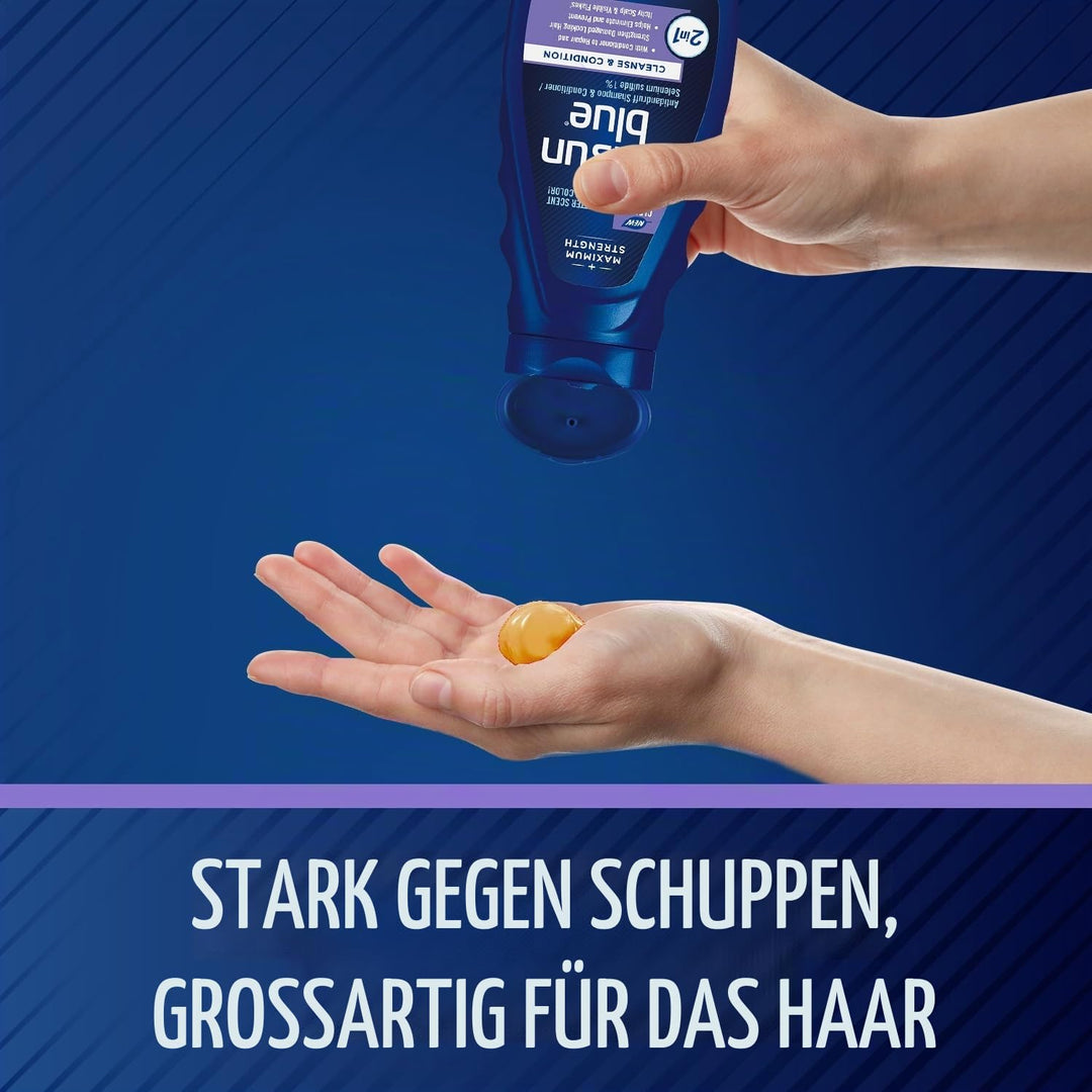 Selsun  Blue Naturals - Anti-Schuppenshampoo 2-In-1 Stärke 325 ml