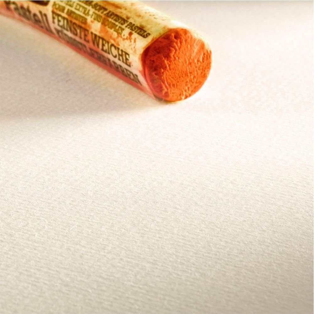 Hahnemühle The Collection, Ingres Pastel, 100 g/m², Echt-Bütten-Pastellpapier, weiss, 30x40 cm, 20 B