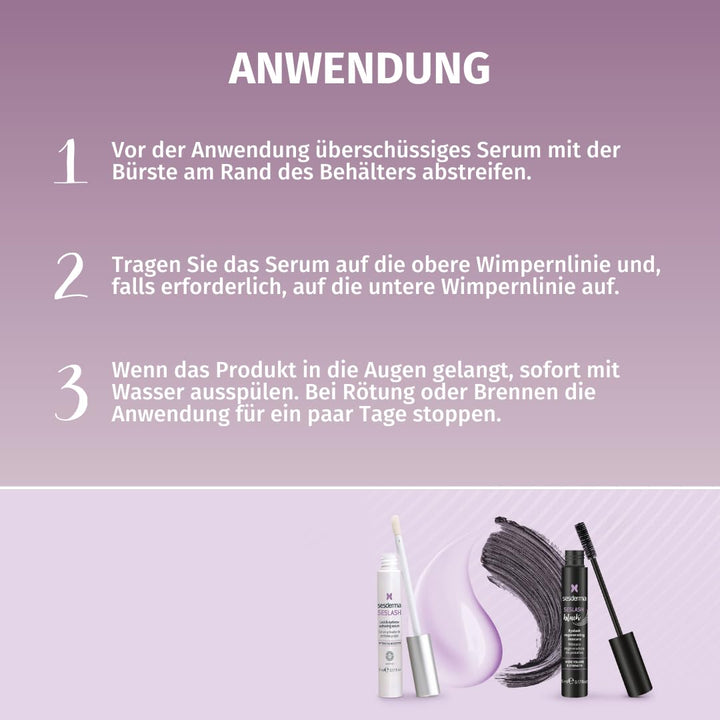 Sesderma | Seslash | Aktivierendes Serum für Wimpern und Augenbrauen 5ml | Dickere und Längere Wimpe