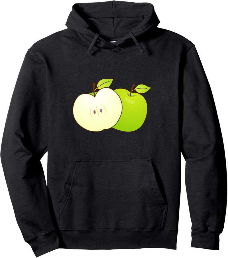 Grüner Apfel Pullover Hoodie