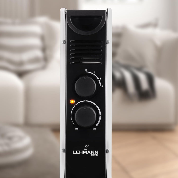 Lehmann LHOHC-2013B Konvektor Heizung 2000 W | Heizkörper mit Thermostat und 3-stufiger Leistungsreg
