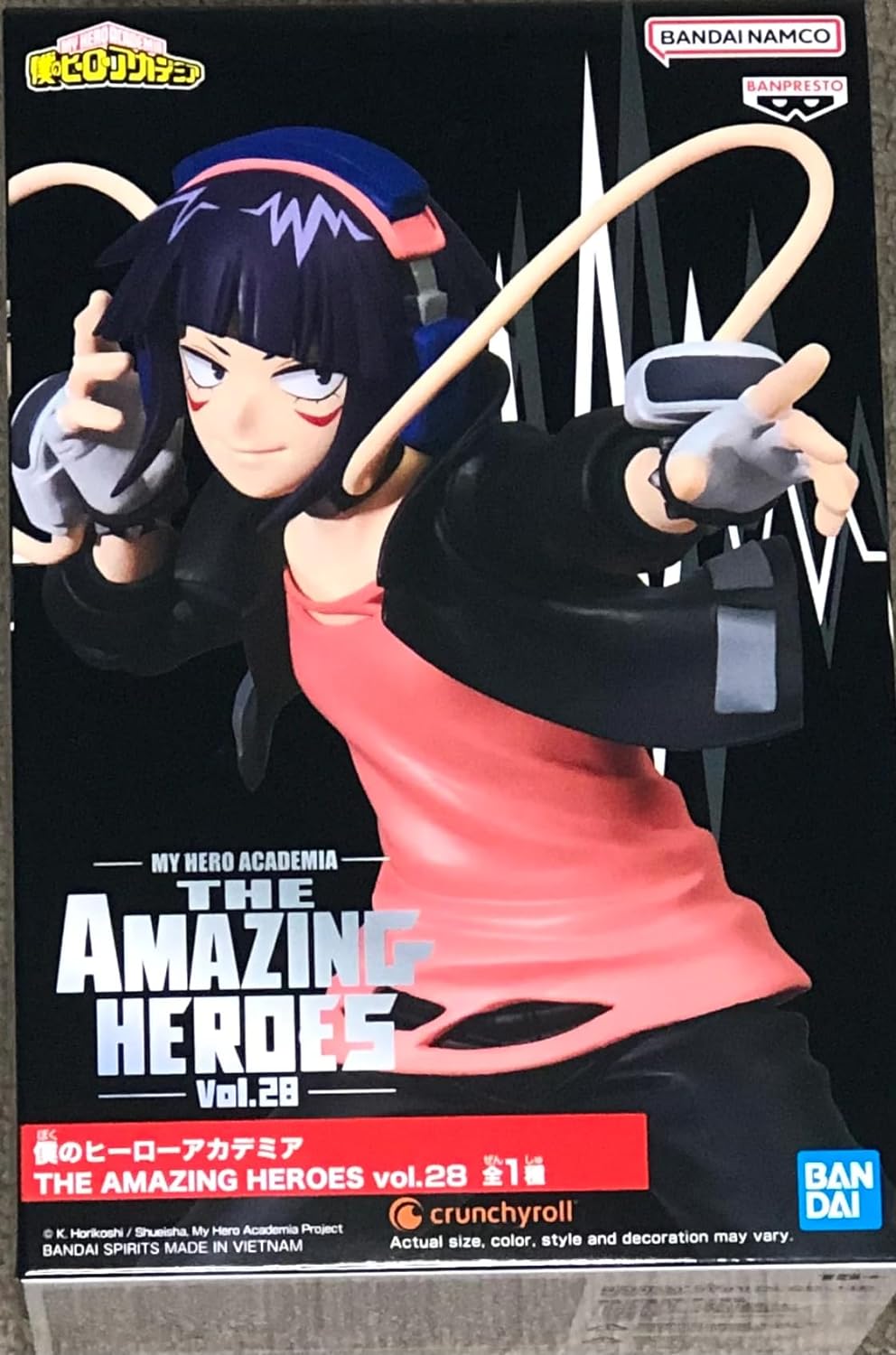 BANPRESTO Figur Statue My Hero Academia Kyoka Jiro – The Amazing Heroes Vol.28 - Höhe 13cm - Mehrfar