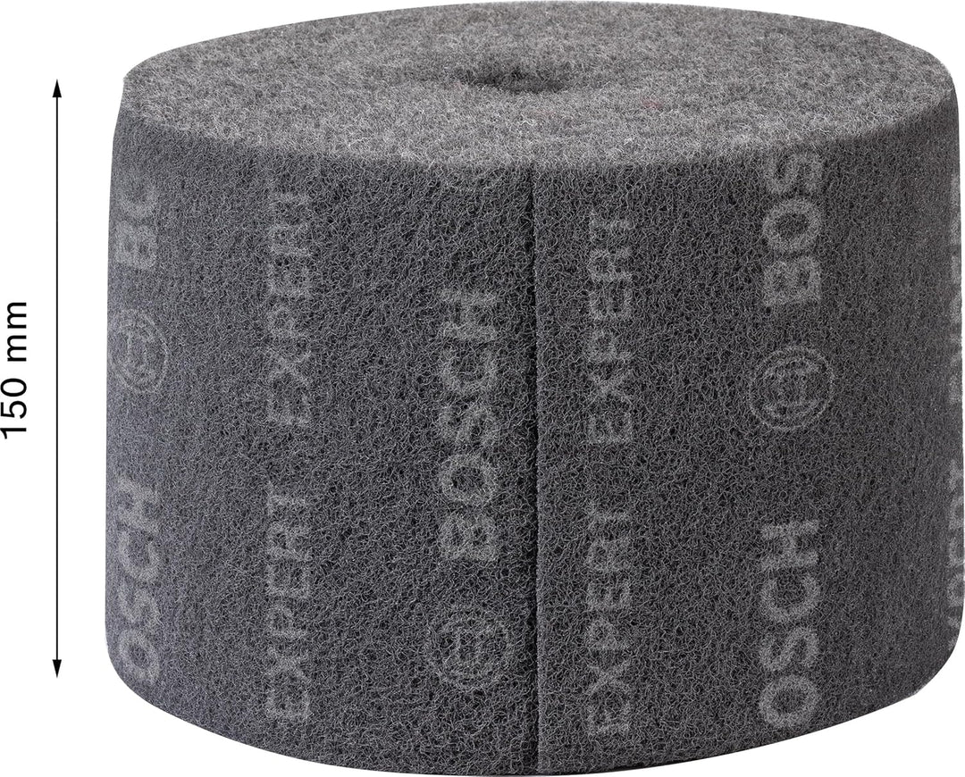 Bosch Professional 1x Expert N880 Vliesrolle (für Stahlbleche, Breite 150 mm, Länge 10 m, ultra fein