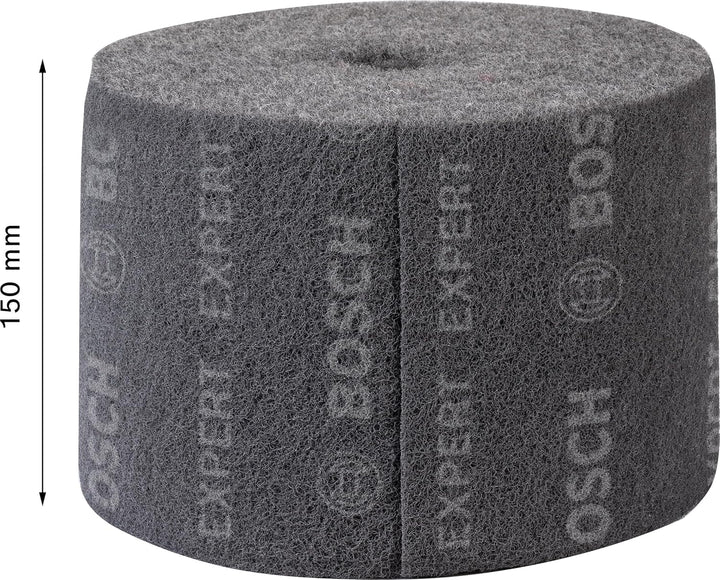 Bosch Professional 1x Expert N880 Vliesrolle (für Stahlbleche, Breite 150 mm, Länge 10 m, ultra fein