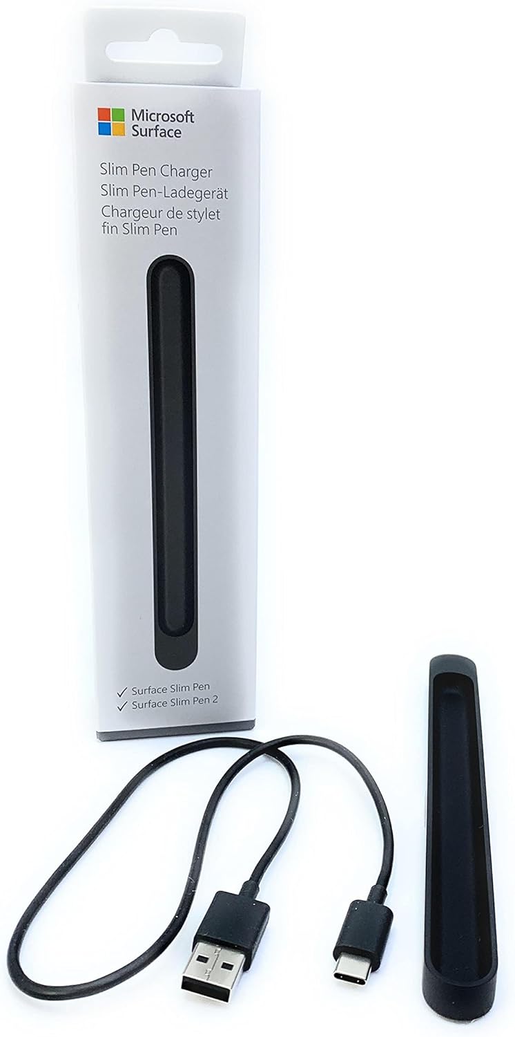 Microsoft Surface Slim Pen 2 Ladeschale inkl. Kabel Slim Pen 2 Charging Cradle Schwarz, Slim Pen 2 C