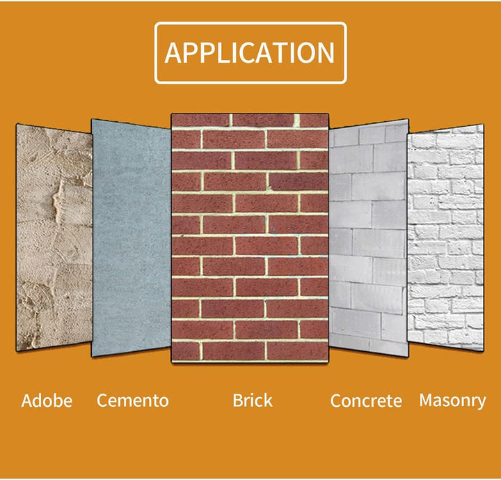 Meccion Lochsäge Hohl Bohrkrone 100mm mit SDS Plus Adapter 110 mm und Zentrierbohrer, Dosensenker Ha