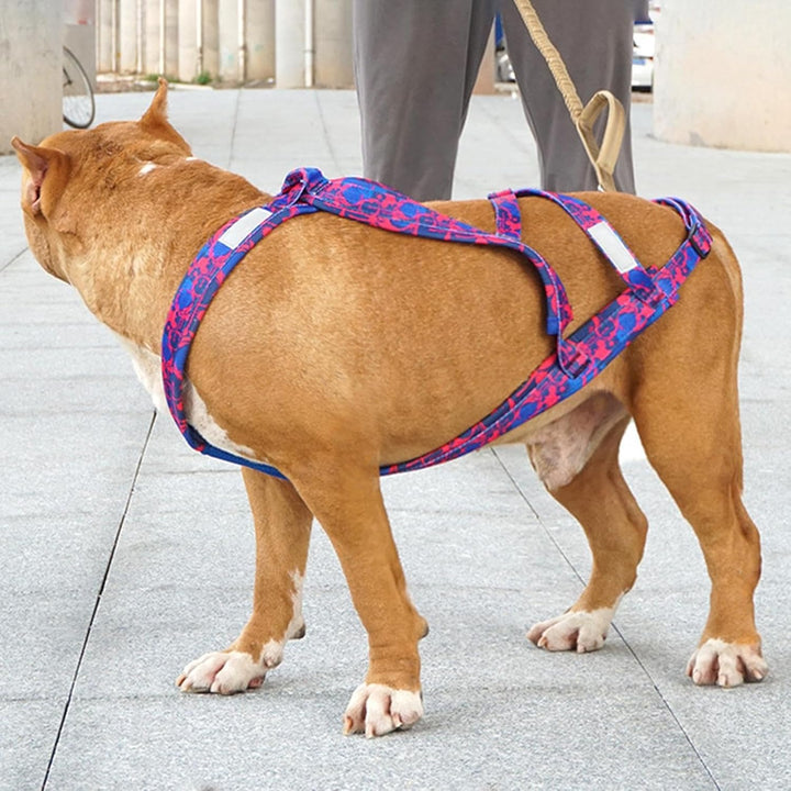 Zuggeschirr für Hunde - Welpengeschirr Verstellbares Reflektierendes Hundegeschirr - Atmungsaktives