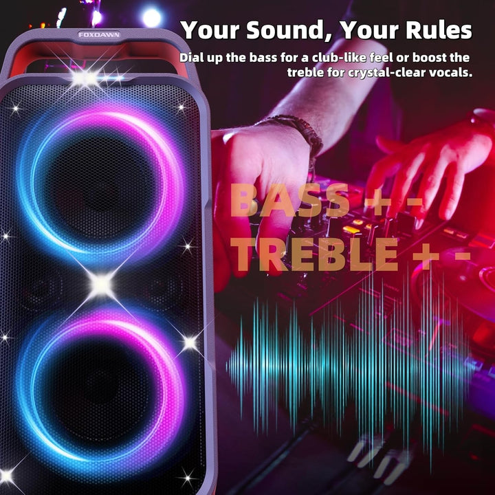 240W Party Bluetooth Lautsprecher, lautem Stereosound, Musikbox Bluetooth Gross Partybox, Natür Supe