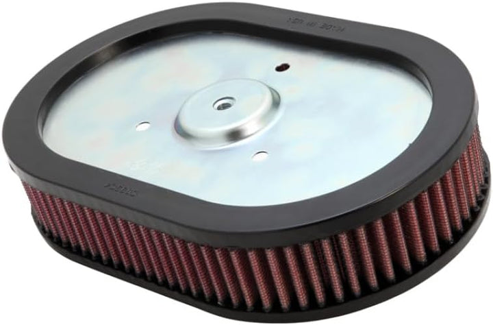 K&N HD-0910 Motorrad Tauschluftfilter, Rot