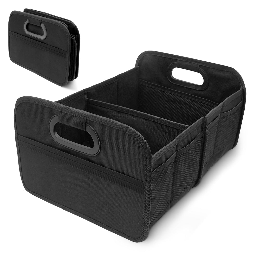Auto Kofferraum Organizer, Kofferraumtasche, Zusammenklappbarer Auto Organizer Kofferraum mit Fächer