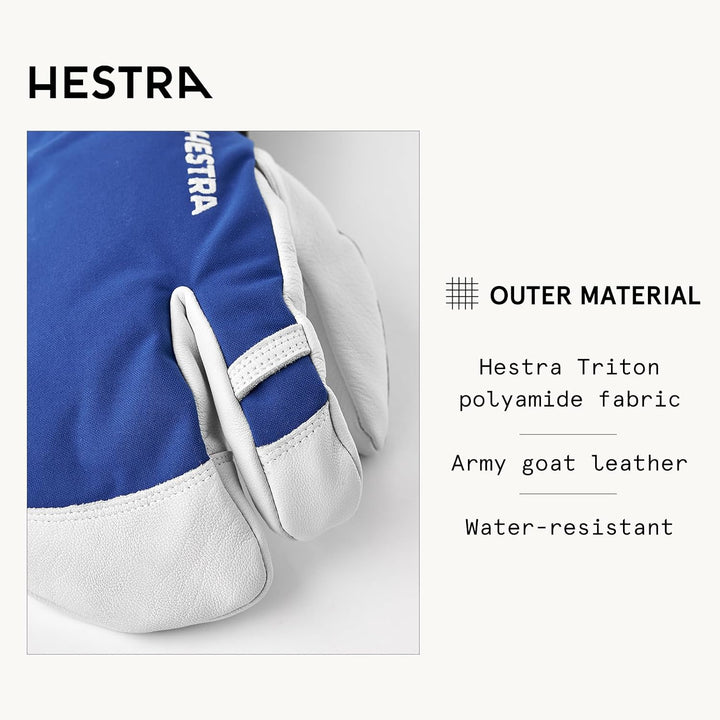 Hestra Sundborn Handschuh 10 Blau, 10 Blau