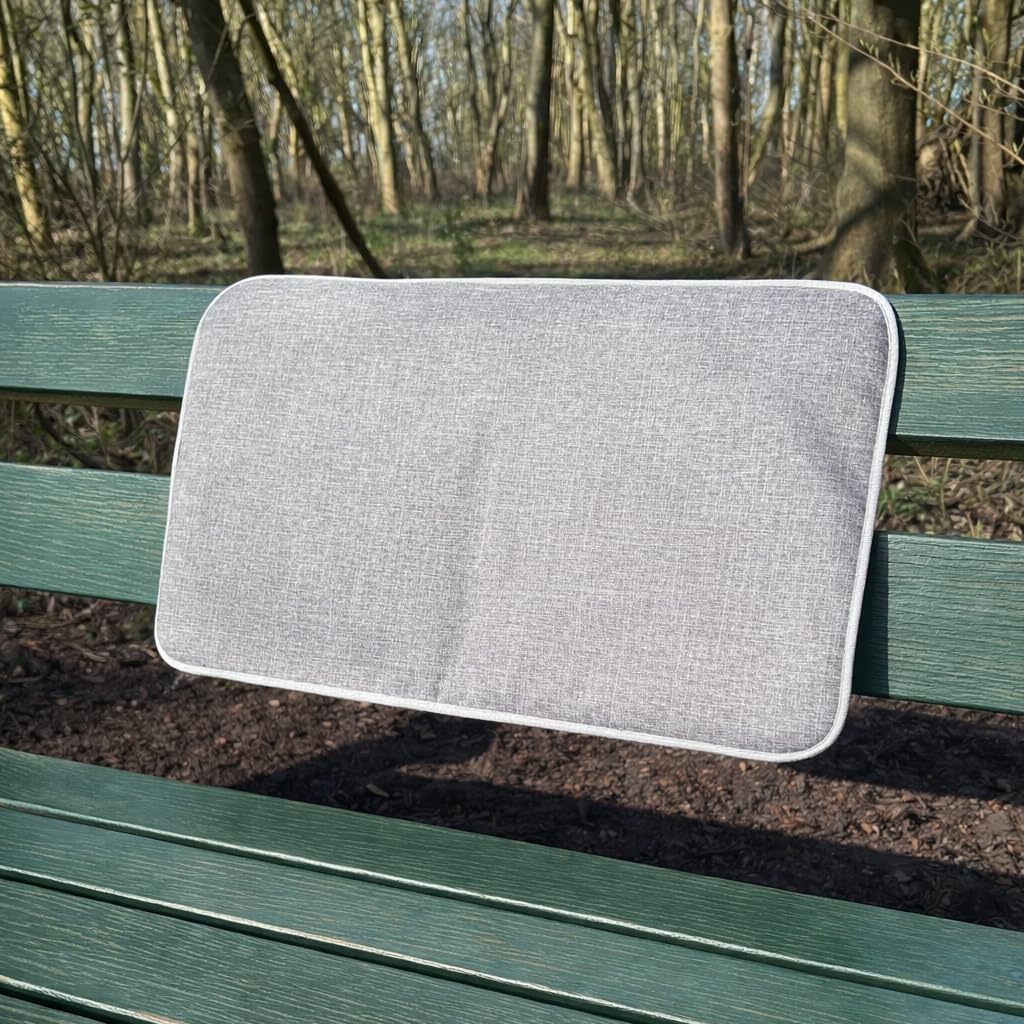 Outdoor-Heizmatte Kabellos inkl. 20.000mAh Powerbank - Elektrische Sitzheizung &amp; Rückenwärmer für Ga