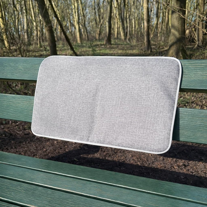 Outdoor-Heizmatte Kabellos inkl. 20.000mAh Powerbank - Elektrische Sitzheizung &amp; Rückenwärmer für Ga