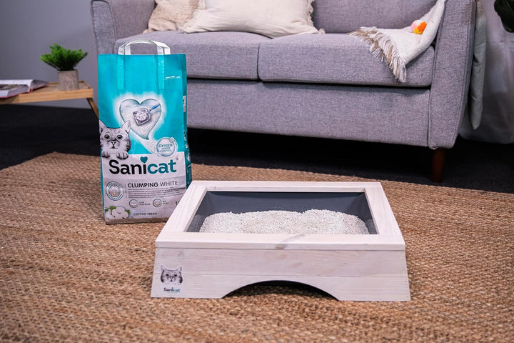 Sanicat Clumping White Katzenstreu 20 L