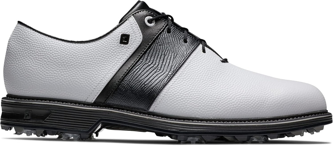 FootJoy Herren Premiere PackardGolfschuh 39.5 EU Weiss Schwarz, 39.5 EU Weiß Schwarz