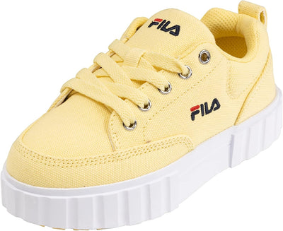 FILA Mädchen Sandblast C Kids Sneaker 28 EU Pale Banana, 28 EU Pale Banana