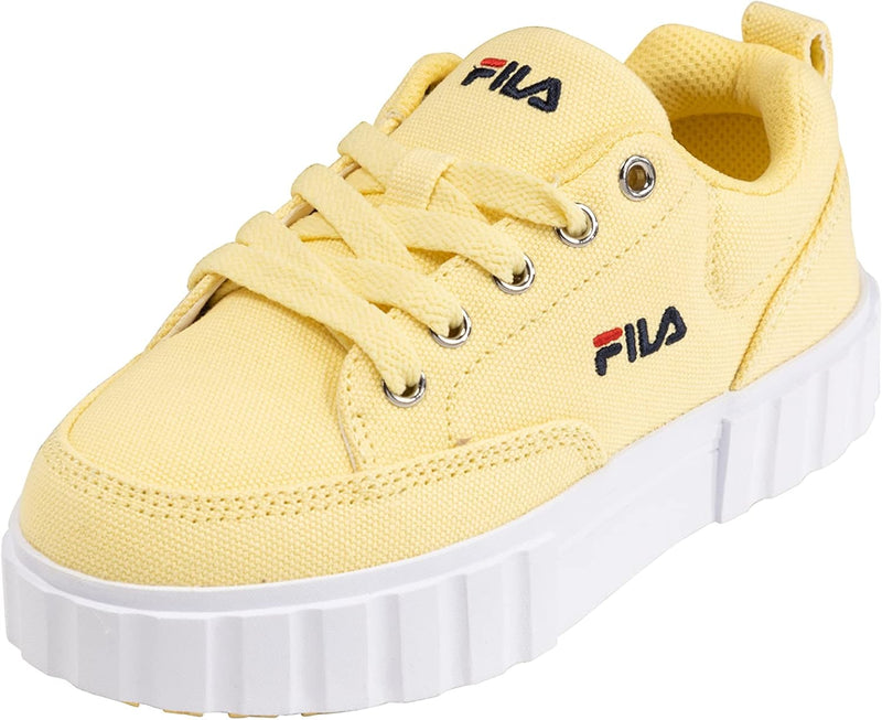 FILA Mädchen Sandblast C Kids Sneaker 28 EU Pale Banana, 28 EU Pale Banana