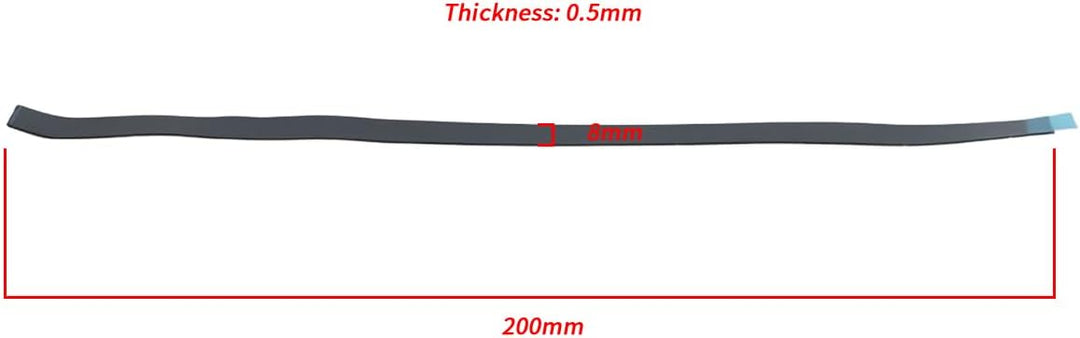 EMSea 20x Doppelseitiges Easy-Pull-Klebeband 200 X 8 X 0,5 Mm LCD-Bildschirmband von Hand Abreissbar