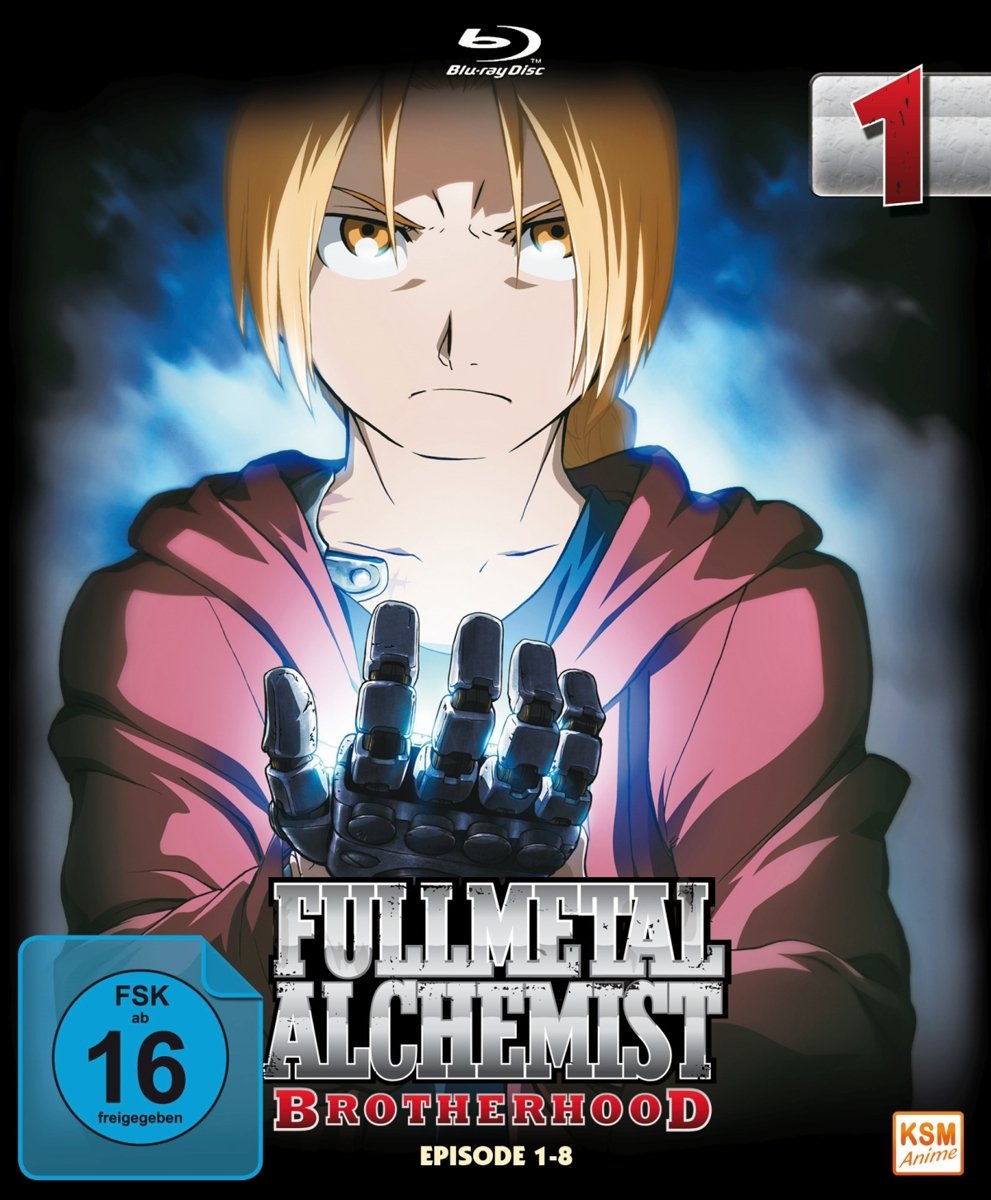 Fullmetal Alchemist: Brotherhood - Vol. 1 (Digipack im Schuber mit Hochprägung und Glanzfolie) [Blu-