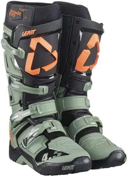 Leatt Unisex Motorradstiefel 45.5 EU Schwarz Grau, 45.5 EU Schwarz Grau