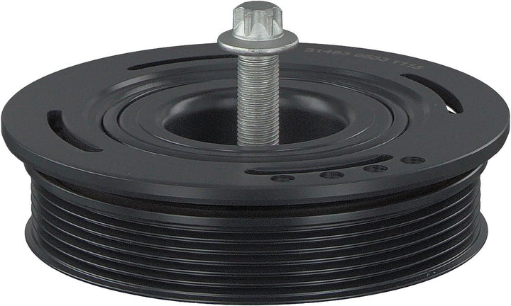 febi bilstein 33699 Riemenscheibe (entkoppelt) für Kurbelwelle, mit Schraube , 1 Stück