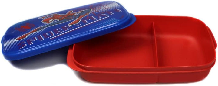 Tupperware Lunchbox Clevere Pause 590 ml Spider-Man rot blau Brot Bentobox Tupperware Clevere Pause