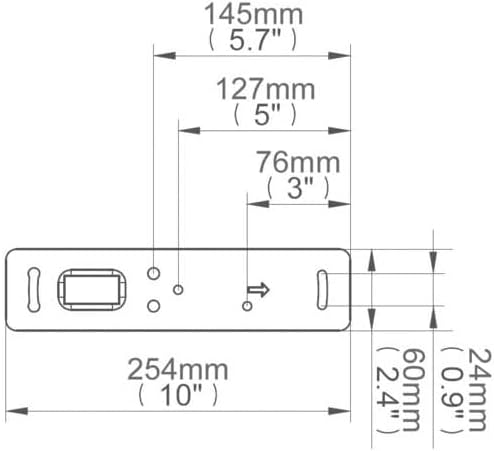 B-Tech - BT77 - Ultragrip ProTM Wandhalterung für Lautsprecher, neig- und schwenkbar, Weiss (Paar) S