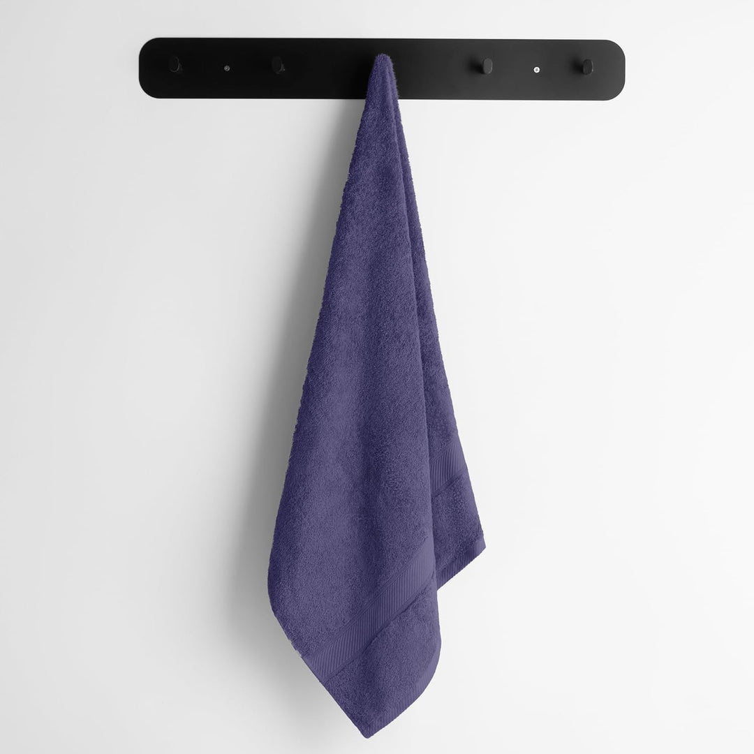 DecoKing 6er Set violett Baumwolle 4 Handtücher 50x100 cm und 2 Badetücher 70x140 cm Duschtücher Bam