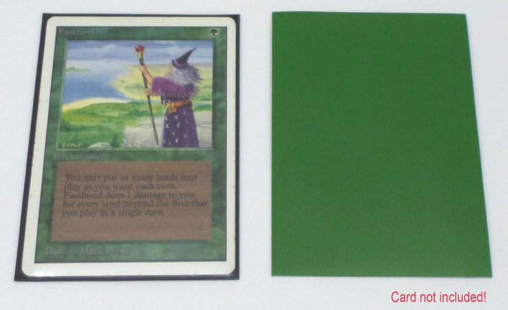 docsmagic.de 5 x 100 Premium Bi-Color Card Sleeves Mat Dark Blue Green Red Orange Mint/Black Standar