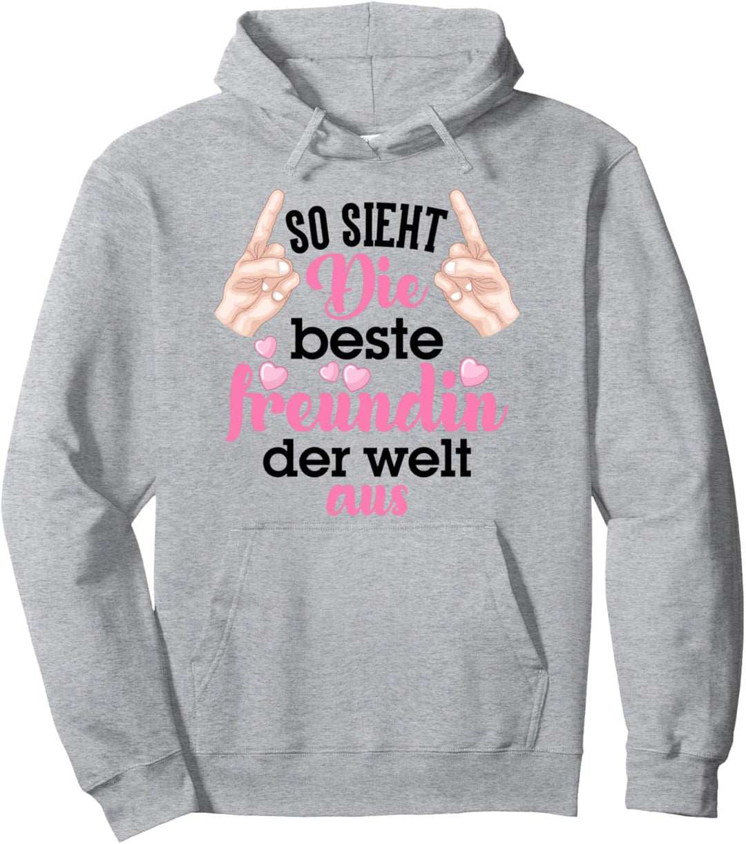 Beste Freundin Maedchen Damen Beste Freundin Der Welt Pullover Hoodie