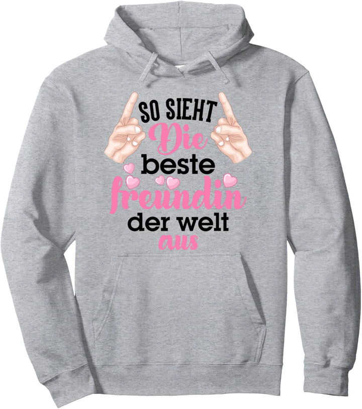 Beste Freundin Maedchen Damen Beste Freundin Der Welt Pullover Hoodie