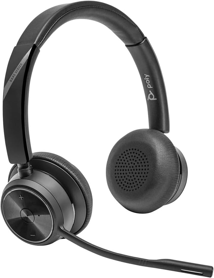 Plantronics Poly DECT Headset Savi 7420 Office binaural, Schwarz
