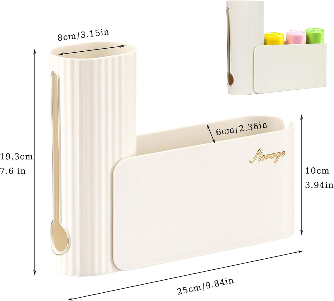 Müllsack Organisator Wand, Wandmontierter Trash Bag Organizer, Wand Montierter Müllsack Spender, Sel