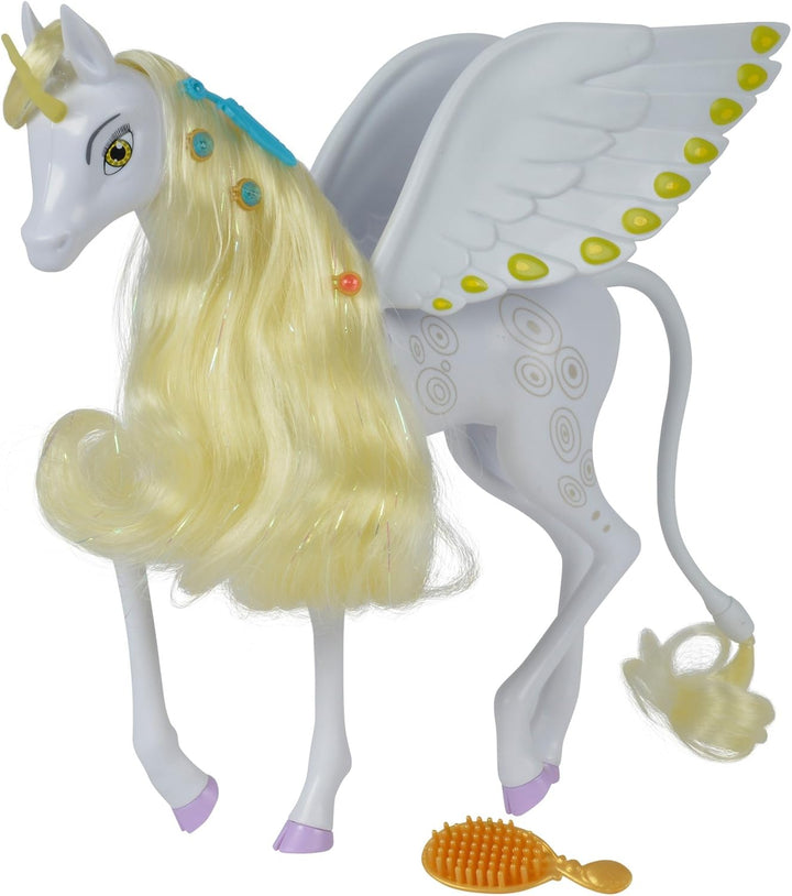 Simba 109480093 - Mia and Me Einhorn Onchao, mit beweglichen Flügeln & 109483042 - Mia and Me 23cm A