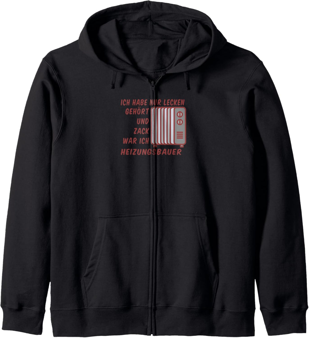 Heizungsbauer Heizungsinstallateur Heizungsmonteur Kapuzenjacke