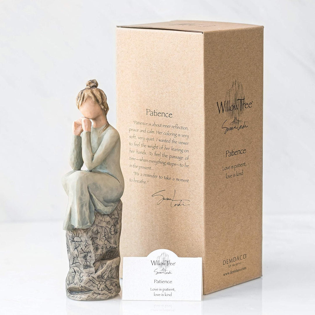 Enesco 27537 Willow Tree Patience Figur, bunt, One Size, Patience