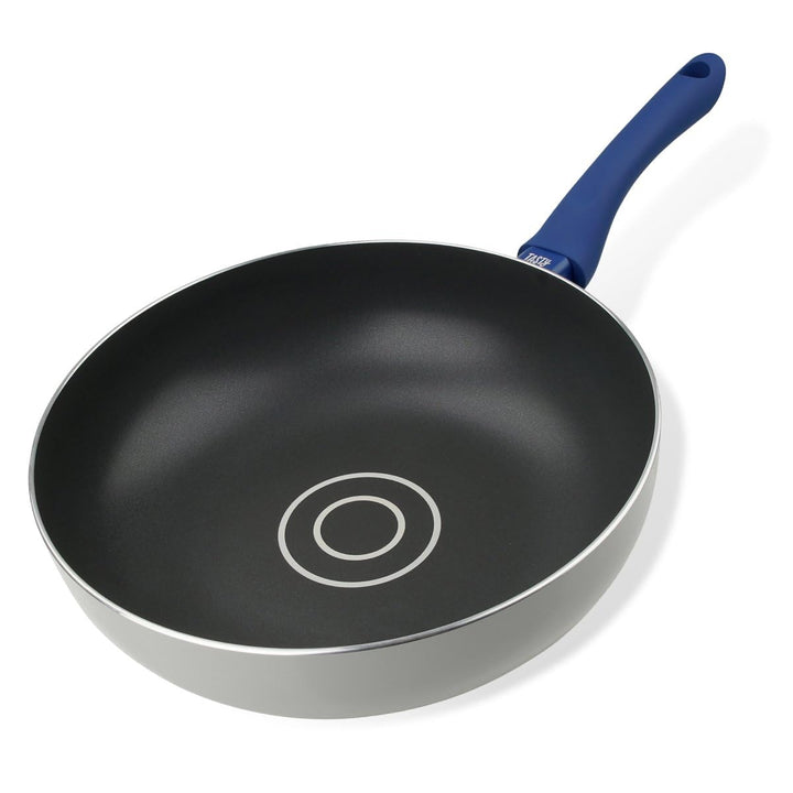 Tasty Antihaft-Wokpfanne mit Öldosiersystem 28x8cm – Gepresstes Aluminium, Soft-Touch-Griff, Indukti