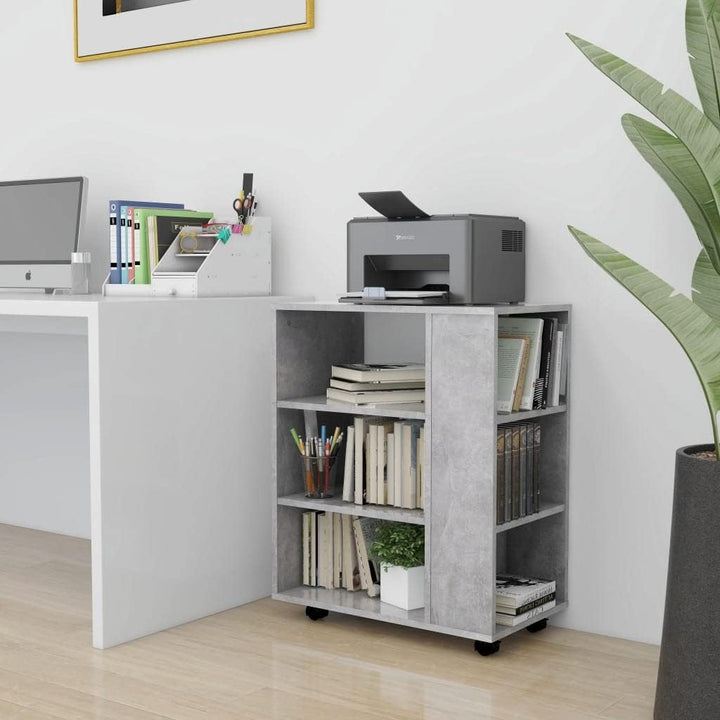 vidaXL Rollschrank mit Fächern Rollcontainer Büroschrank Aktenschrank Bürocontainer Schrank Büro Dru