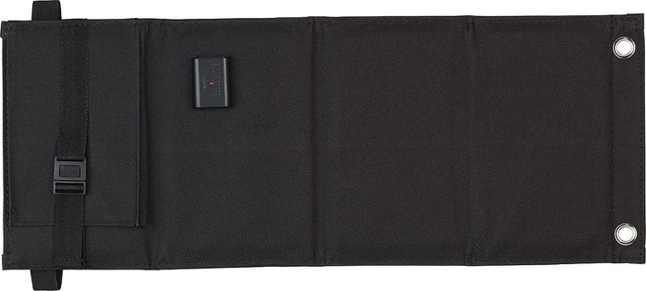 revolt Solar Ladegerät: Mobiles 10-Watt-Falt-Solarpanel mit USB-Ausgang, 5 V, 2 A, IP65 (Solarpanel