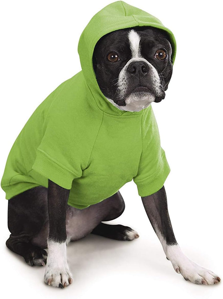 Zack &amp; Zoey Basic Hoodie für Hunde, 61 cm, Grösse XL, Papageiengrün Papageiengrün XL, Papageiengrün