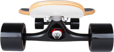 FunTomia Longboard mit 3 Flex Stufen Drop Through Cruiser Komplettboard Mach1 Speed Kugellager T-Too