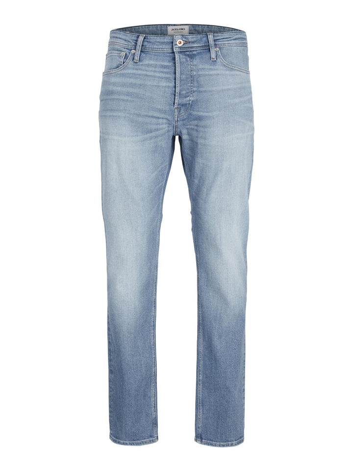 JACK &amp; JONES Male Tapered Fit Jeans JJIMIKE JJORIGINAL JOS 011 NOOS Tapered Fit Jeans 27W / 32L Blue