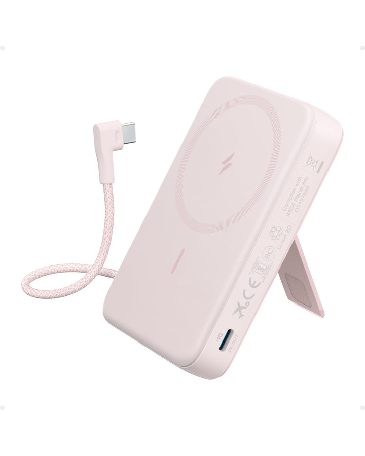 Anker Zolo magnetische Powerbank, 10.000mAh kabelloses tragbares Ladegerät mit 30W Max. Schnellladen