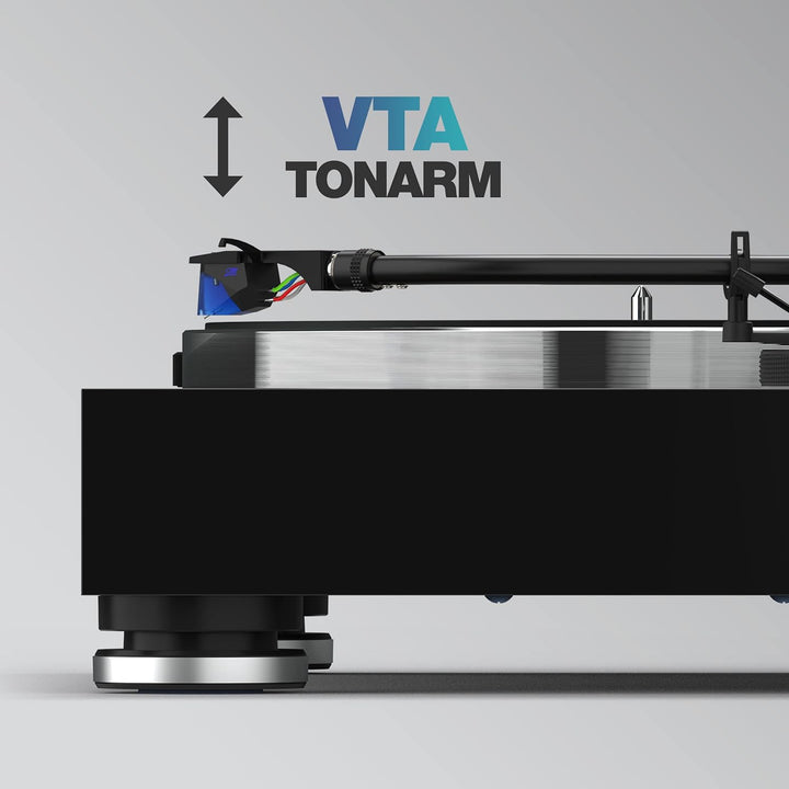 Reloop Turn X - Premium HiFi-Plattenspieler inkl. Ortofon 2M Blue Tonabnehmer, Super High Torque-Dir