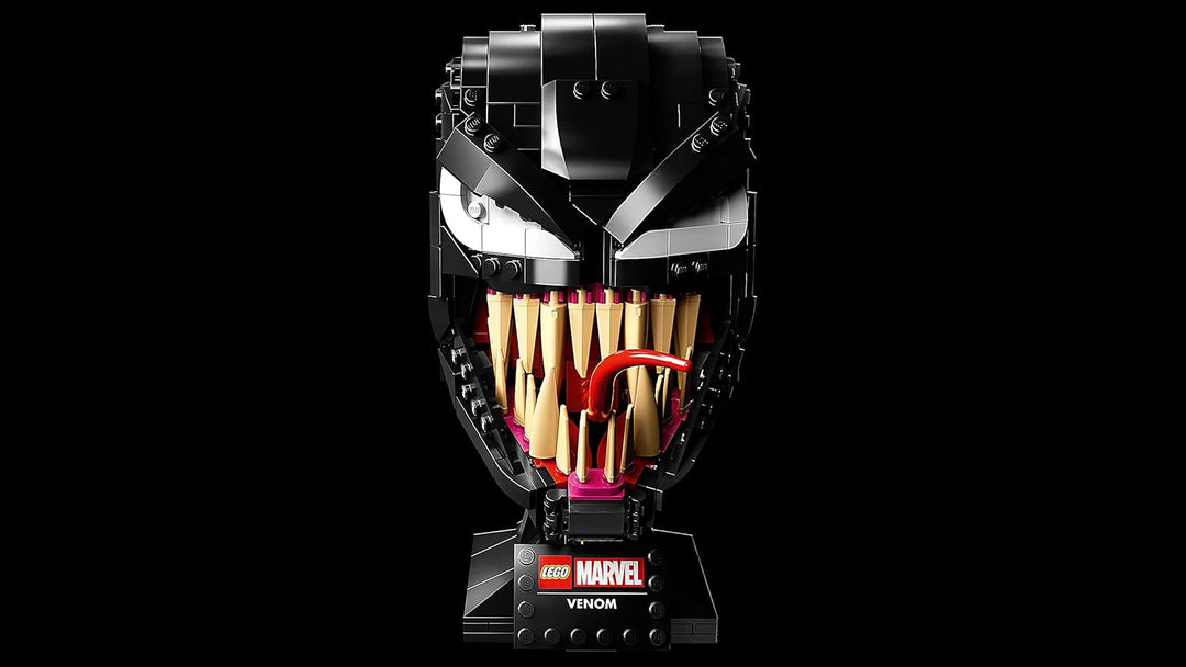 LEGO 76187 Marvel Spider-Man Venom Maske Bauset für Erwachsene, Fanartikel, Geschenkidee für Sammler
