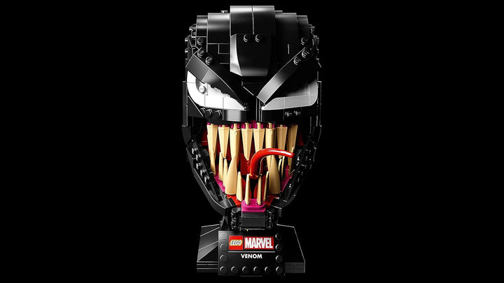 LEGO 76187 Marvel Spider-Man Venom Maske Bauset für Erwachsene, Fanartikel, Geschenkidee für Sammler