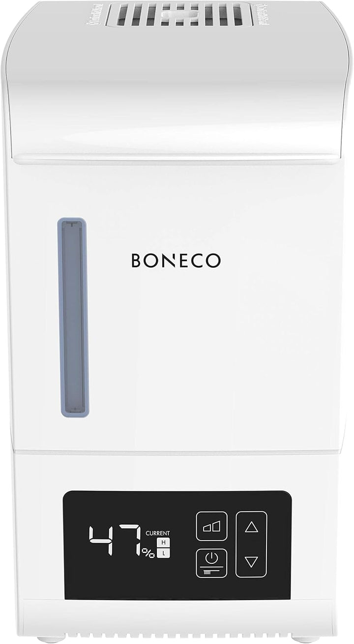 BONECO Verdampfer S250 I Luftbefeuchter I 3L Wassertank I für Räume bis 50 m² I Aroma Funktion I Tou