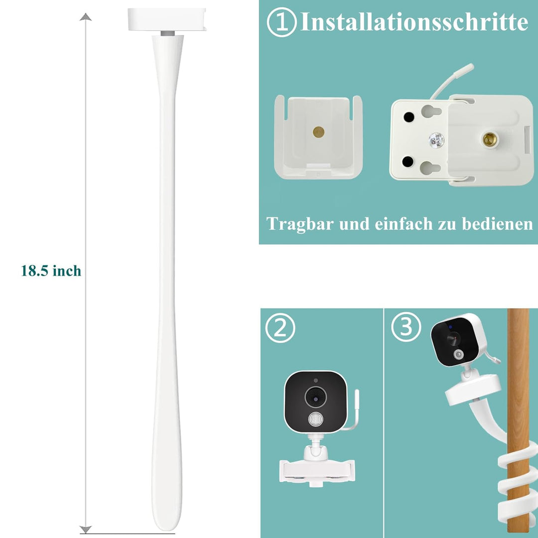 EYSAFT Babyphone Halterung Kompatibel für GHB ABM700,OBVHNUA 900ES1, für GHB ABM700